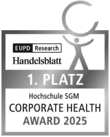 Logo Corporate Health Award Handelsblatt - Uni Bielefeld